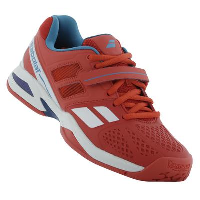 Babolat Boys Propulse 5 BPM Junior Tennis Shoes - Red - main image