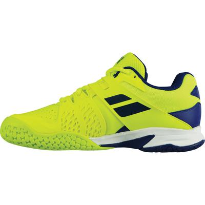 Babolat Kids Propulse Tennis Shoes - Fluo Yellow/Estate Blue - main image