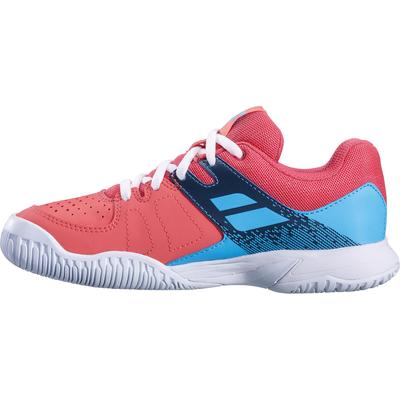 Babolat Kids Pulsion Tennis Shoes - Pink/Sky Blue - main image