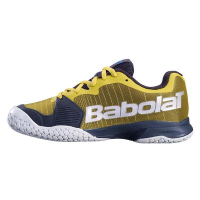 Babolat Kids Jet Tennis Shoes - Dark Yellow/Black