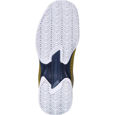 Babolat Kids Jet Clay Court Tennis Shoes - Dark Yellow/Black - main image