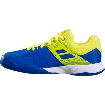 Babolat Kids Pulsion Carpet Tennis Shoes - Blue/FluoAero - main image