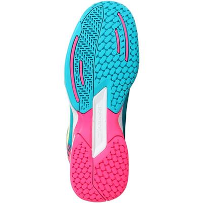 Babolat Kids Jet Tennis Shoes - Capri Breeze/Pink - main image