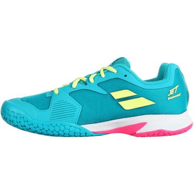 Babolat Kids Jet Tennis Shoes - Capri Breeze/Pink