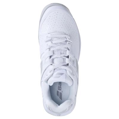 Babolat Kids Propulse Wimbledon Tennis Shoes - White/Silver