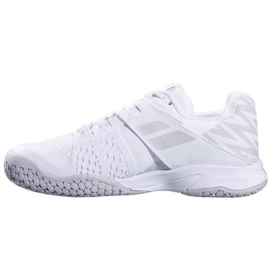 Babolat Kids Propulse Wimbledon Tennis Shoes - White/Silver - main image
