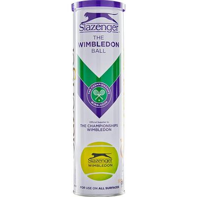 Slazenger Wimbledon Tennis Balls (4 Ball Can)