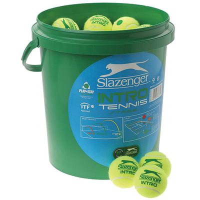 Slazenger Intro Green Junior Tennis Ball Bucket (5 Dozen) - main image