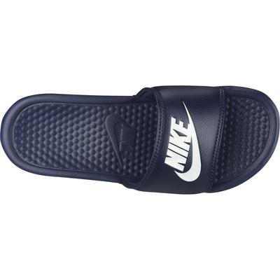 Nike Benassi Just Do It Flip Flops - Navy - main image