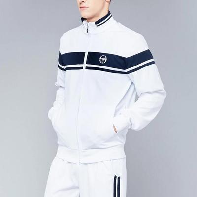 Sergio Tacchini Mens Damarindo Jacket - White/Navy - main image