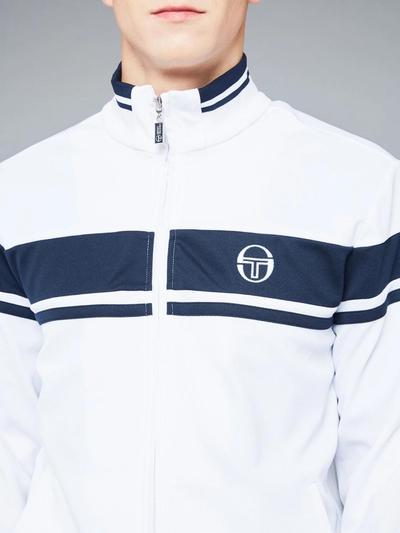 Sergio Tacchini Mens Damarindo Jacket - White/Navy - main image