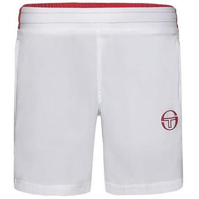 Sergio Tacchini Boys Club Tech Shorts - White/Red - main image
