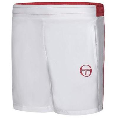 Sergio Tacchini Boys Club Tech Shorts - White/Red