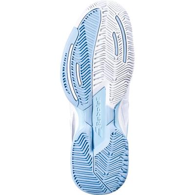 Babolat Womens Pulsion Tennis Shoes - Silver/Sky Blue - main image