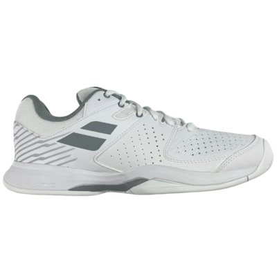 Babolat Mens Pulsion Tennis Shoes - White/Silver - main image
