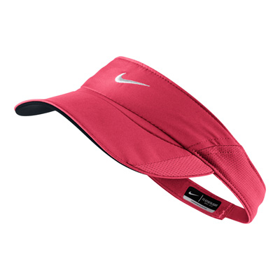 Nike Feather Light Visor - Fusion Red/White - main image