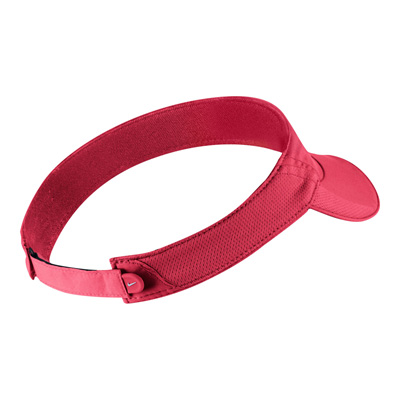 Nike Feather Light Visor - Fusion Red/White - main image