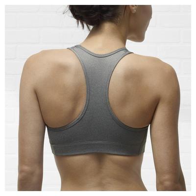 Nike Pro Victory Sports Bra - Grey/Black - main image