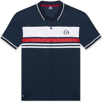 Sergio Tacchini Mens Ishen Polo Shirt - Navy/White - main image