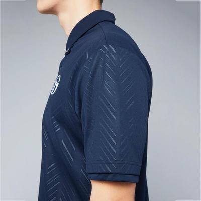 Sergio Tacchini Mens Chevron Polo - Navy/White - main image