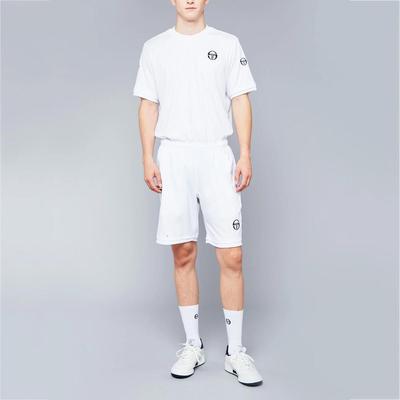 Sergio Tacchini Mens Chevron Short - White/Navy - main image