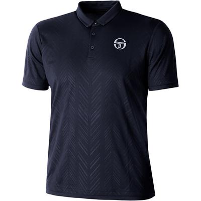 Sergio Tacchini Boys Chevron Junior Polo - Navy/White - main image