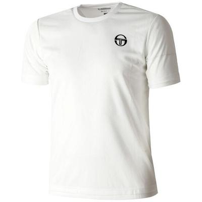 Sergio Tacchini Boys Chevron Junior T-Shirt - White/Navy - main image