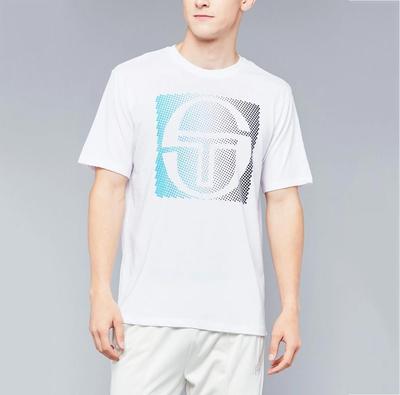 Sergio Tacchini Mens Fargo T-Shirt - White/Blue Bird - main image