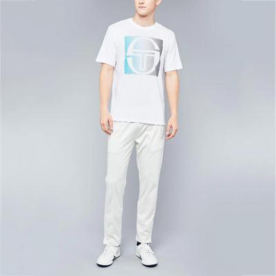 Sergio Tacchini Mens Fargo T-Shirt - White/Blue Bird - main image