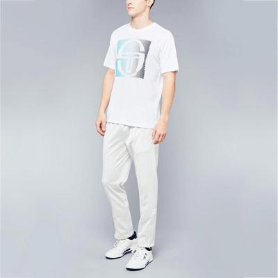 Sergio Tacchini Mens Fargo T-Shirt - White/Blue Bird - main image