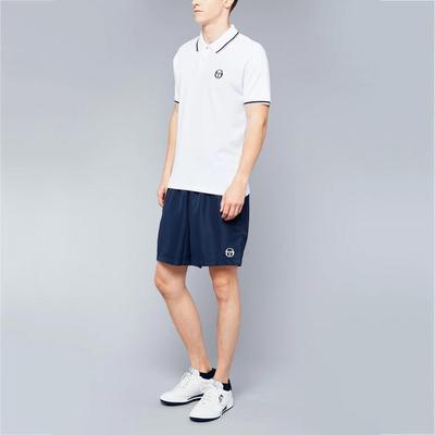 Sergio Tacchini Mens Reed 020 Polo - White/Vintage Red - main image