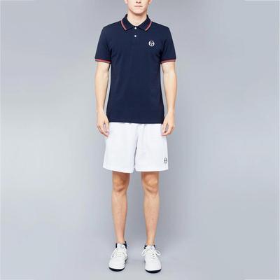 Sergio Tacchini Mens Reed 020 Polo - Navy/Vintage Red - main image