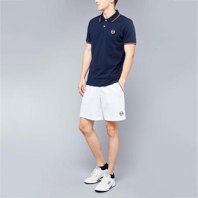 Sergio Tacchini Mens Reed 020 Polo - Navy/Vintage Red - main image
