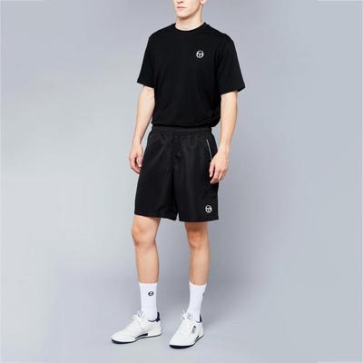 Sergio Tacchini Mens Rob Shorts - Black/White - main image