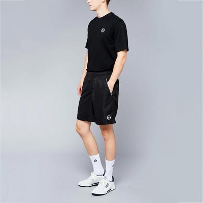 Sergio Tacchini Mens Rob Shorts - Black/White - main image