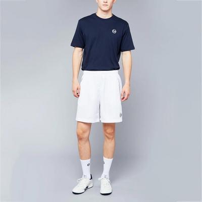 Sergio Tacchini Mens Rob Shorts - White/Navy - main image