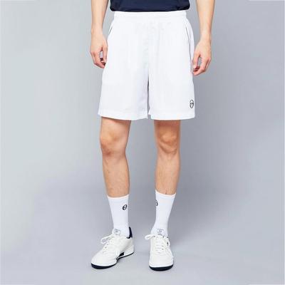 Sergio Tacchini Mens Rob Shorts - White/Navy - main image