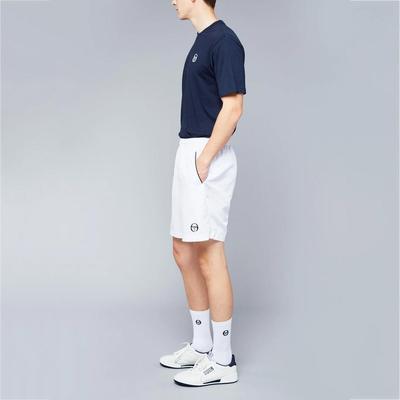 Sergio Tacchini Mens Rob Shorts - White/Navy - main image