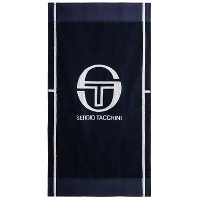 Sergio Tacchini Club Tech Towel - Navy/White