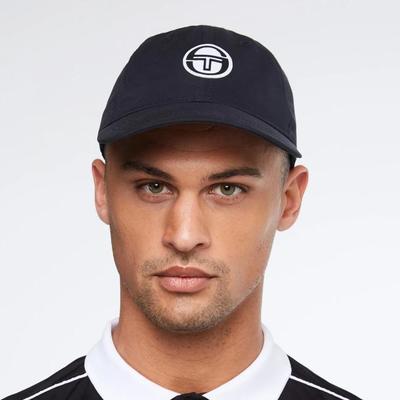 Sergio Tacchini Tennis Cap - Black/White - main image