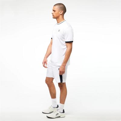 Sergio Tacchini Mens Young Line Pro Tennis T-Shirt - White/Navy - main image