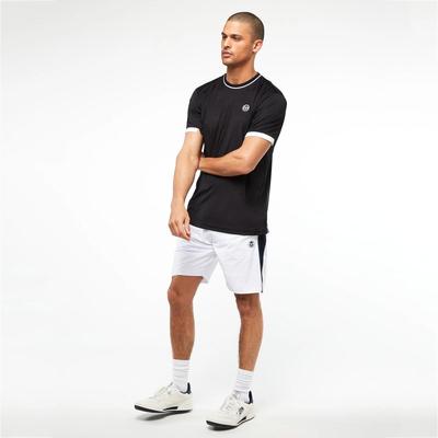 Sergio Tacchini Mens Young Line Pro Tennis T-Shirt - Black/White - main image