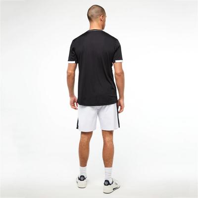 Sergio Tacchini Mens Young Line Pro Tennis T-Shirt - Black/White - main image