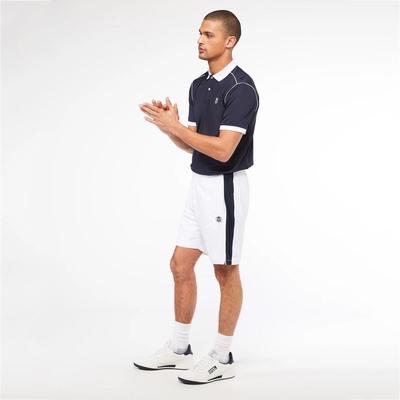 Sergio Tacchini Mens Young Line Pro Tennis Shorts - White/Navy - main image