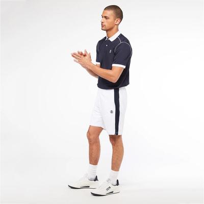 Sergio Tacchini Mens Young Line Pro Tennis Shorts - White/Navy - main image
