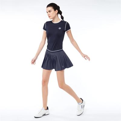 Sergio Tacchini Womens Game Tennis Skort - Sky/Blanc - main image