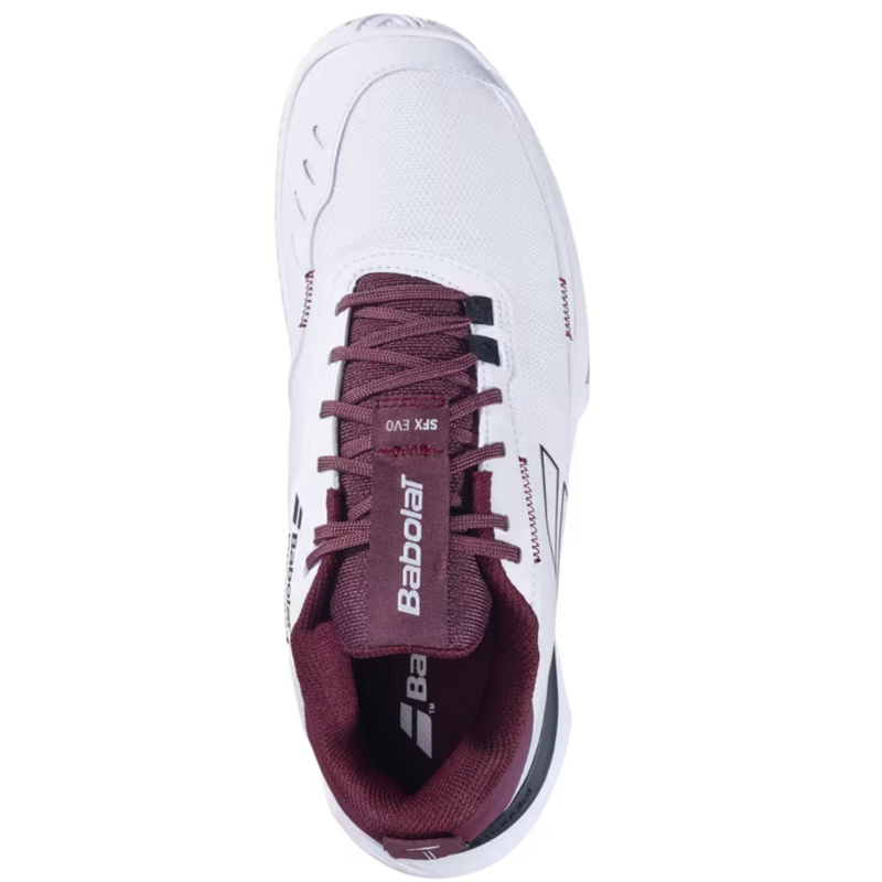 Babolat Mens SFX Evo All Court Tennis Shoes - White/Port Royale - main image