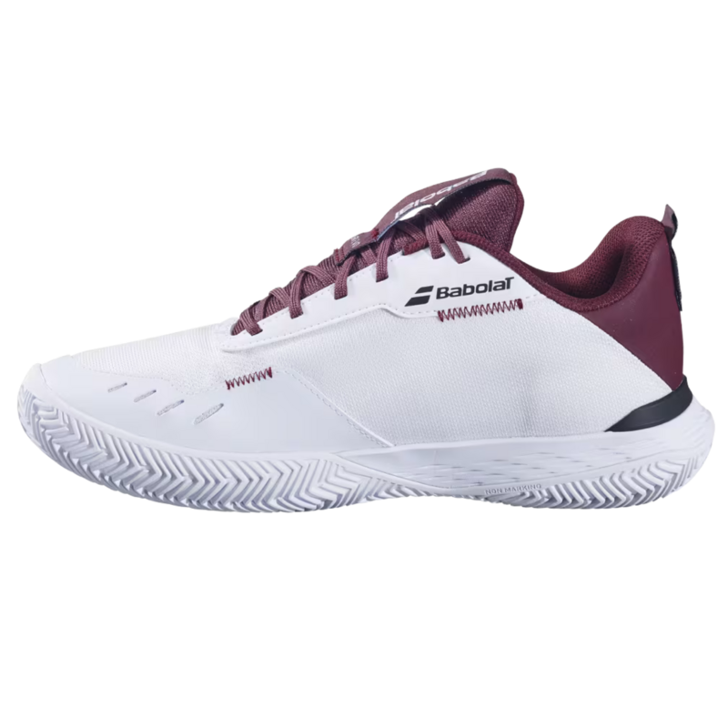 Babolat Mens SFX Evo Clay Tennis Shoes - White/ Port Royale - main image