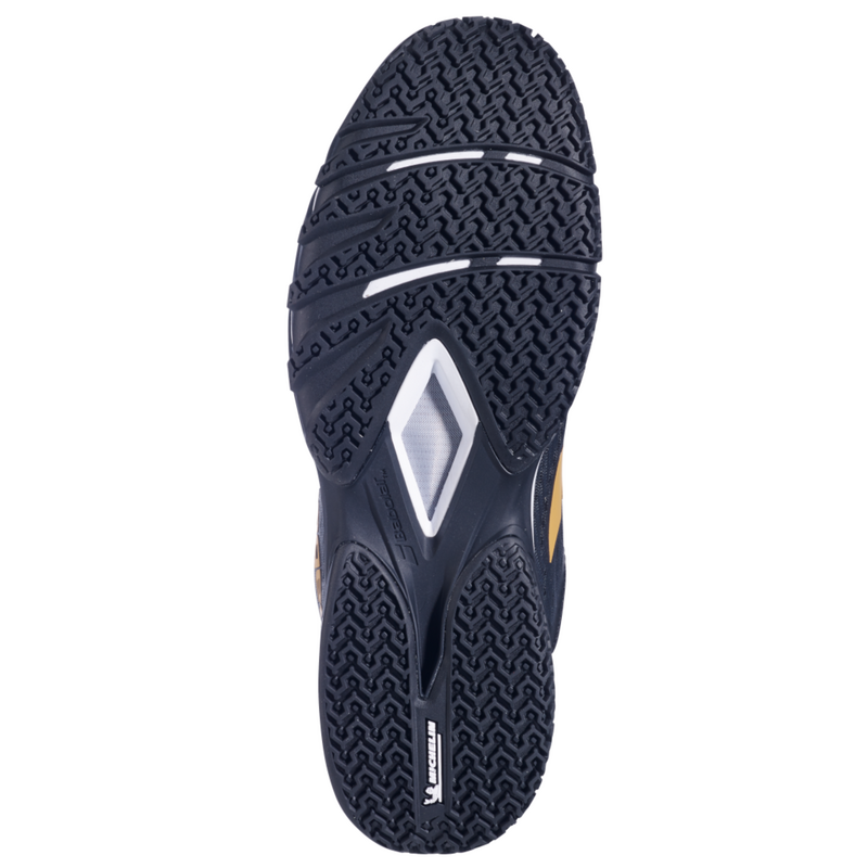 Babolat Mens Jet Premura 3 Shoes - Black/Gold - main image