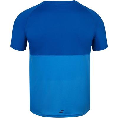 Babolat Boys Play Crew Neck Tee - Blue Aster - main image